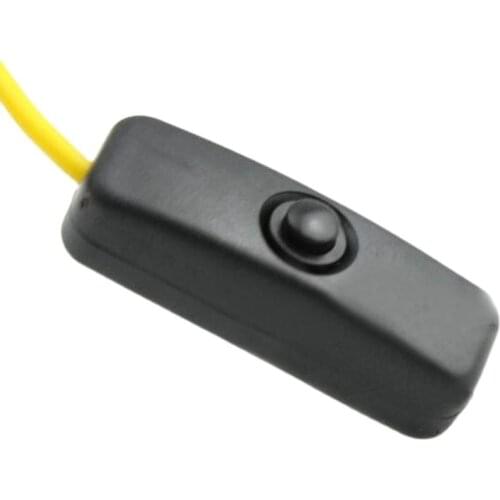 20pcs LED push button LED strip light switch lamp switches power adapter connector wholesale price