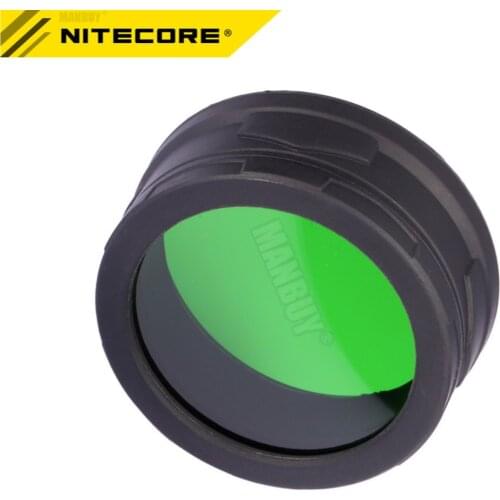 2021 Original nitecore Torch Filter Accessories NFR50 NFG50 Diffused Mineral Coated Glass Lens Flashlight Head of 50mm P30 TM06S