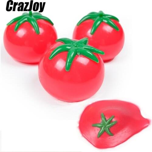 Splat Fruits Fidget Toys Pack Sticky Needoh Balls Slow Rising Squishy Anti Stress Ball Toys Squishies Throw Toys Adult Kids Gift