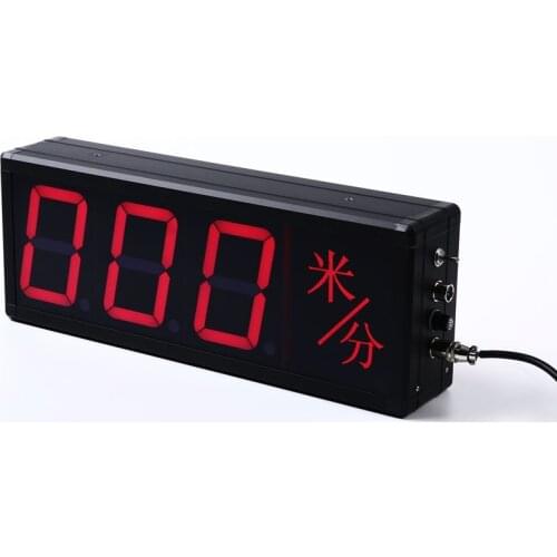 Large screen 4 inch LED display counter speed meter speed line meter temperature control JDMS can be customized