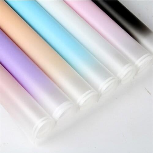 20pcs Fantasy Gradient Color Paper Rose Bouquet Wrapping Material Korean Bouquet Flower Papers