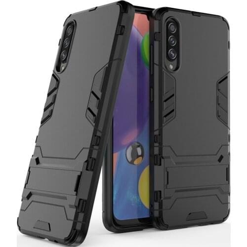 For Samsung A70s Case Bumper Tpu & Pc Holder Robot Back Cover For Samsung Galaxy A70s A707f Phone Case Fit For A 70s Capa