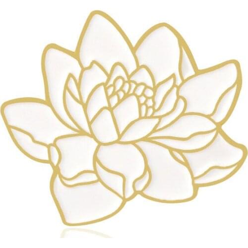 Золотые броши на одежду Doreen Box China At AliExpress