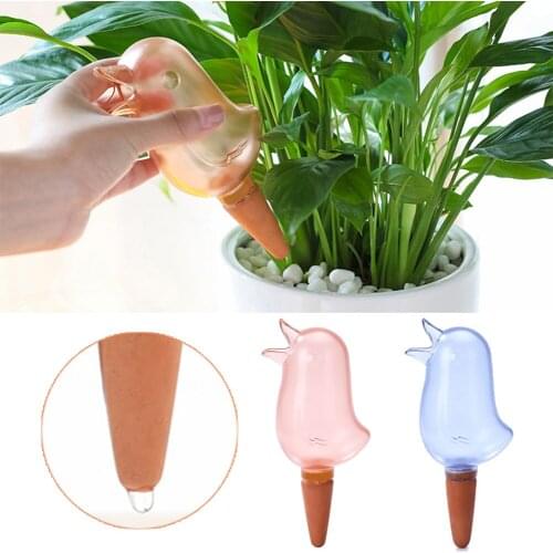 Bird Shape Clear Plant Waterer Self Watering Device Houseplant Watering Bulb Automatic Drip Irrigation Watering System new