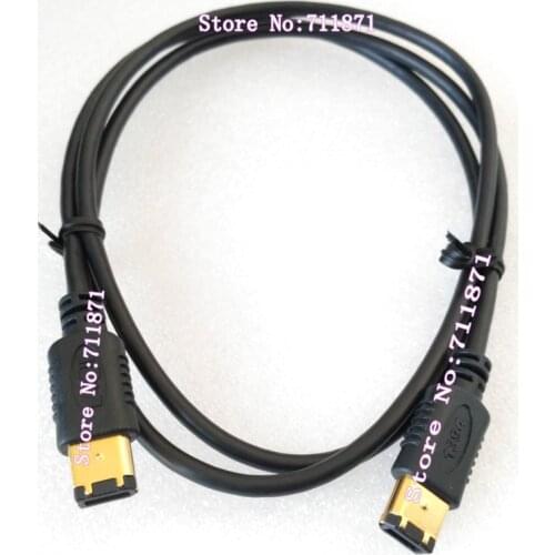 6Pin Male to Male IEEE 1394 Cable Line IEEE 1394 Firewire Line cable Gold-plated 6P to 6Pin Male Firewire 1394 cable wire cord