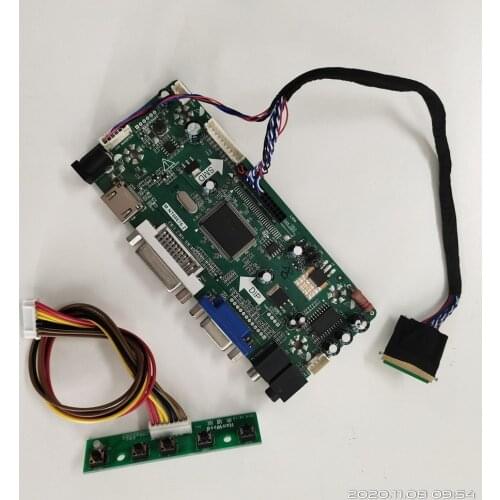 Kit for B141EW05 V4/V1/V0 14.1" 40pin LCD LED Controller Board Monitor M.NT68676 1280x800 Screen panel Display HDMI+DVI+VGA