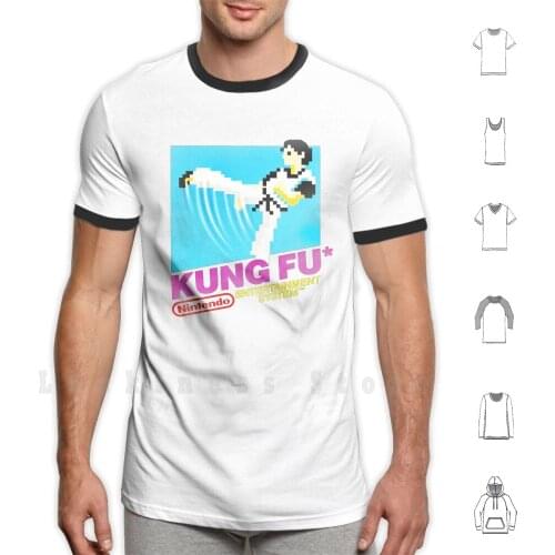 Kung Fu Nintendo T Shirt 6xl Cotton Cool Tee Kung Fu Nintendo Kung Fu Karate Martial Arts Nintendo Entertainment System Nes