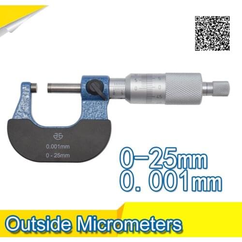 0-25mm 0.001mm Micron outside micrometers calibration micromete