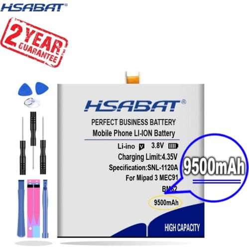 New Arrival [ HSABAT ] 9500mAh BM62 Replacement Battery for Xiaomi Pad 3 Mipad 3 MEC91