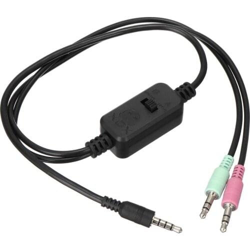 Original XOX MA2 3.5mm mobile phone audio adapter live broadcast karaoke sound card converter cable connection universal