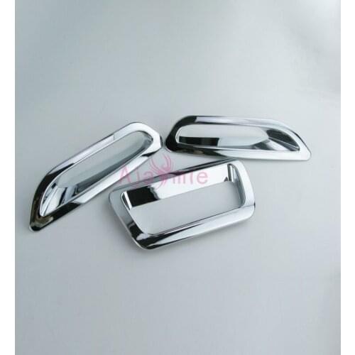 Reflector Fog Light Lamp Cover Sticker Decoration Garnish Moulding Trim 2014 2015 2016 For Nissan X-trail Xtrail Car Accessories