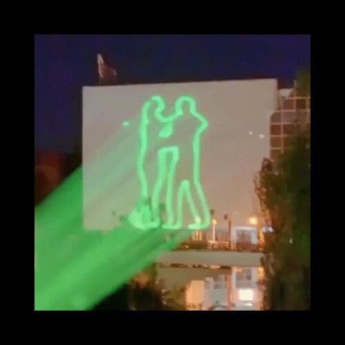 2021 Portable Laser Show Laser Box Remote RGB Scan Projector LED Strobe Party Stage Lighting Lamp Light With Remote Party Home