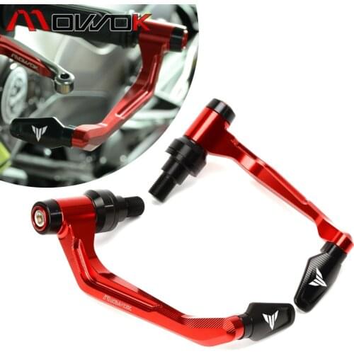 For YAMAHA MT07 MT09 MT-10 MT-125 MT-03 MT-01 XSR Handlebar Grips Brake Clutch Levers Guard Protector+Hand Grips Bar End Cap