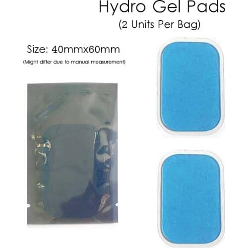 2PCS Replecament Gel Stickers Patch Pads Silicone Hydrogel Mat For Wireless Smart EMS Abdominal Muscles Training Body Massager