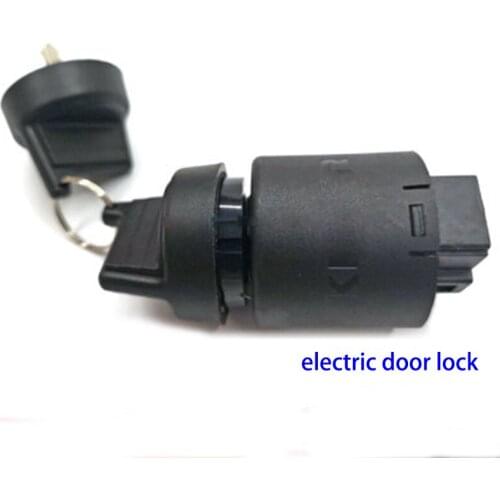 Universal starting key electric door lock JK427 for KIPOR frequency conversion generator genuine accessories