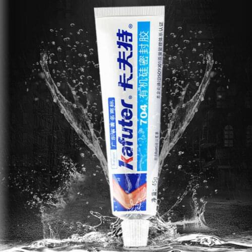High qualiry 45g Kafuter Silicone Industrial Adhesive K-704 705 704B RTV Silicone Rubber White Glue
