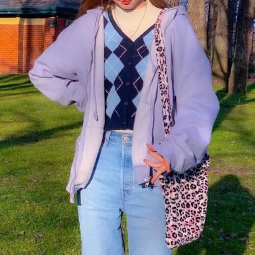 Genshin impact winter casual sweatshirt women fashion loose solid color hooded cardigan 2021 Harajuku Zipper Sweatshirt hoodie