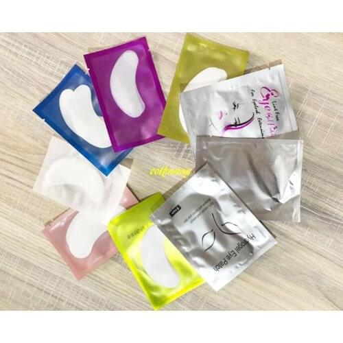 1000packs/lot Eyelash Extension Paper Patches Grafted Eye Stickers Eyelash Under Eye Pads Eye Paper Patches 9 styles