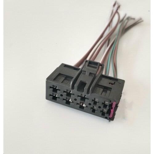 10Pin Car seat motor plug connector with wire For Volkswagen Magotan new Passat Tiguan 8E0 972 710