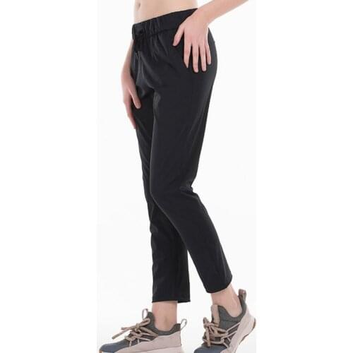2021 Women Workout Workout Joggers Butter Soft 4-way Stretch Fabric Yoga Pants with Two Side Pockets Outdoor Sports Tights