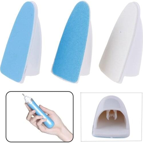 Nail File Buffer Pedicure Nail Surface Grinding Device Electric Manicure Machine Replacing Heads Nail Art Tools 3pcs