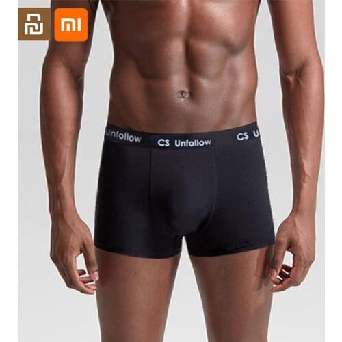 4pcs youpin mijia mens underwear youth boxer shorts mid-waist cotton modal shorts mens boxer shorts