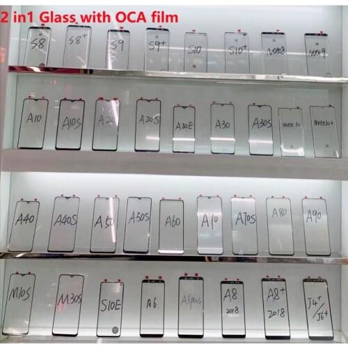 5Pcs Front Glass For xiaomi mi8 mi8lite mi8pro mi9 mi9se redmi 8 redmi 8a redmi note8pro Touch Screen Outer Glass Panel