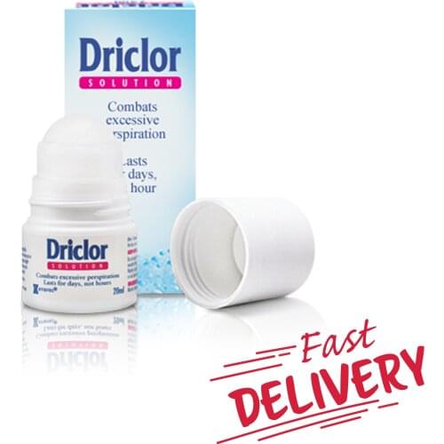 Driclor Antiperspirant Roll On Applicator, 20ml / 1 Pack