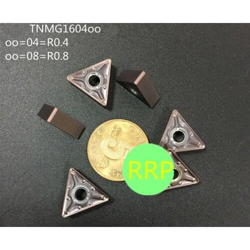Free shipping RRP-TNMG160404-MA-VP15TF inserts, one box contain 10pcs, Made by Chinese factory, in good quality