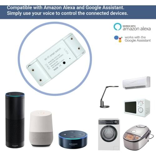 Smart Life Tuya APP DIY Home House Wifi Wireless Remote Switch Light Controller Smart Home Voice Control Remote Control