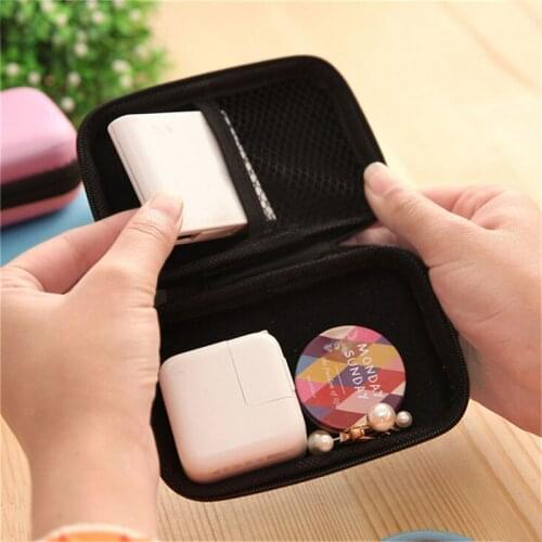 Hold Case Storage Case For Keys Coin Travel Earphone For Headphones Earphone Earbuds Carrying Hard Bag Box Case