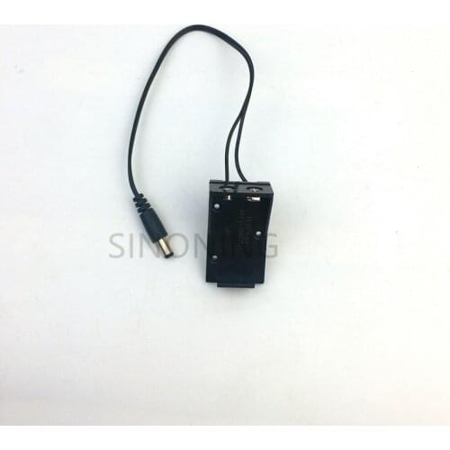 9V battery holder 6F22 button battery case 9 volt battery holder without cover unswitched