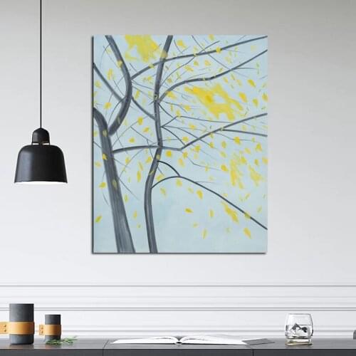 Alex Katz Tree Landscape Canvas Painting Print Living Room Home Decoration Artwork Modern Wall Art Oil Painting Posters Pictures