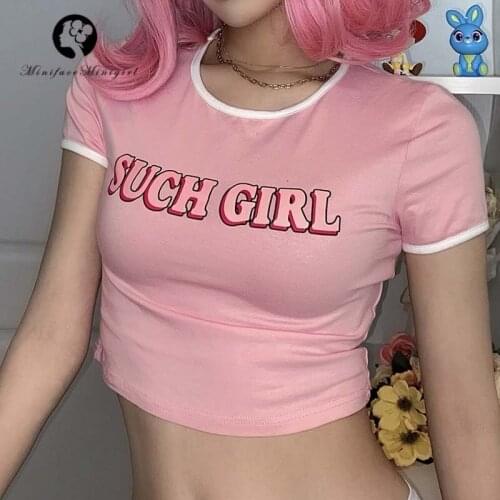 Женские хлопковые футболки Minifaceminigirl China At AliExpress