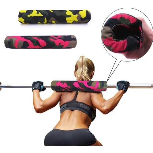 Fitness Barbell Squat Pad Thick Heavy Duty Foam Support Squat Bar Weight Lifting for Neck and Shoulder Crossfit Gym Equipment