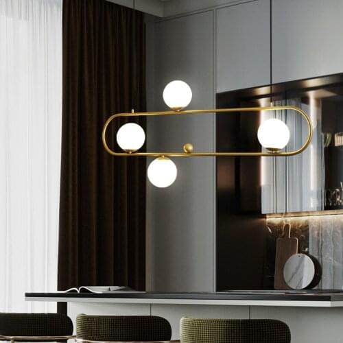 Modern led stone hanging lights hanglamp luminaire hanglampen kitchen fixtures dining room light living room pendant light