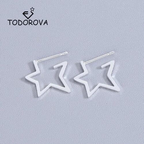 Женские золотые серьги Todorova China At AliExpress