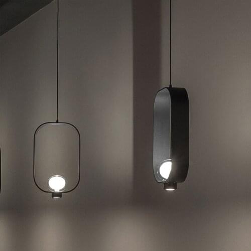 Nordic led stone lustre suspension lustre pendente luminaria pendente hang retro lamp modern led chandelier dining rooom