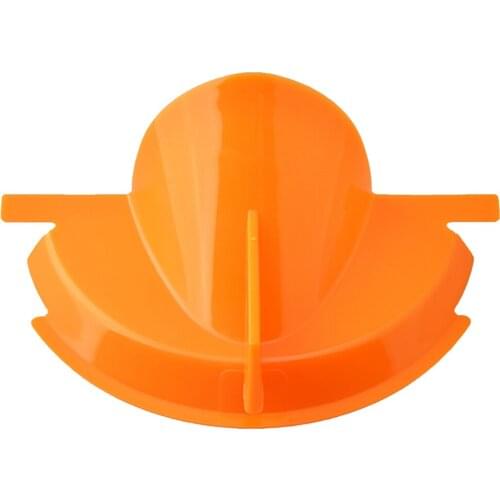 1pc Plastic Flexible High Strength Car Oil Fuel Gas Petrol Fill Funnel Orange