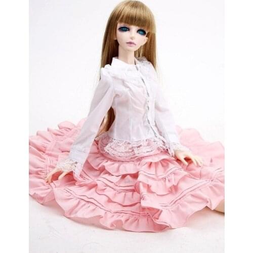 [wamami] 299# Pink Clothes Dress/Suit For 1/4 MSD 1/3 1/6 SD DZ AOD LUTS BJD Dollfie