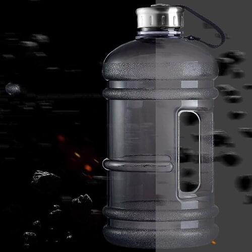 2.2L Large Capcity 1/2 Gallon Water Bottle Bpa Free Shaker Protein Plastic Sport Water Bottles Handgrip Gym Fitness Kettle