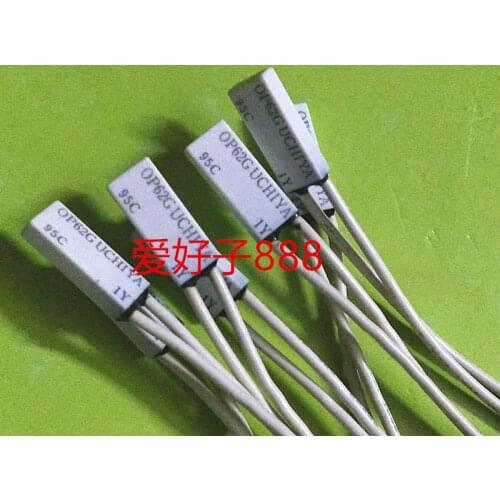 10pcs UCHIYA OP62G Normally open Temperature switch 92C 95C 100C temperature control switch / UP62/ 120C/UP72 95C 100C