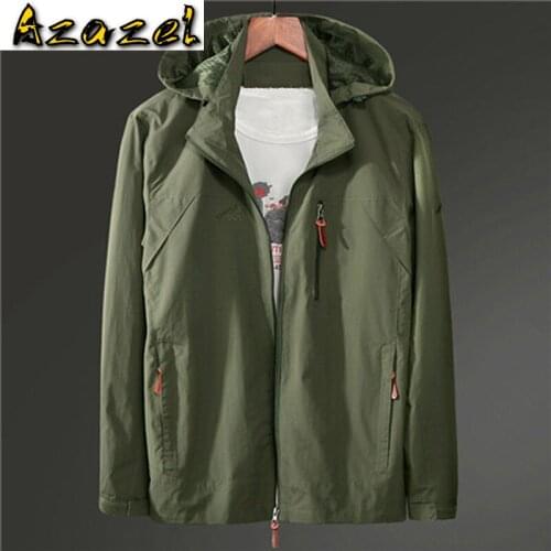 2019 New Arrivals Spring Mens Jacket and Coat Streetwear Thin Windbreaker Male Name Brand Clothing European Style