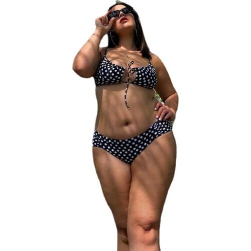 2021 Sexy Leopard Bikinis Female Chest Hollow Out Swimwear Women Bathing Suit High Cut Swimming Suit String Bikini Set 3XL