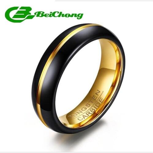 BC BeiChong Gold Rings For Men
