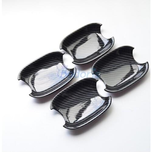 For Audi Q3 2012 2013 2014 2015 2016 2017 Car ABS handle Protective Cover Door Handle Outer Bowl Garnish Moulding Trim Accessory