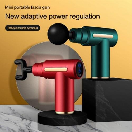 Massage Gun Multifunctional Mini Electric Portable Muscle Meridian Health Sports Fitness Equipment Fascia Gun