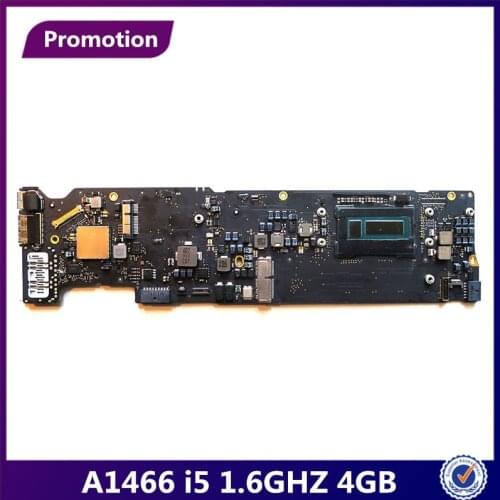 A1466 820-00165-A Motherboard For MacBook Air 13.3" Logic Board 1466 i5 1.6GHZ 4GB 4G Early 2015 661-02391 MJVE2LL/A MJVG2LL/A