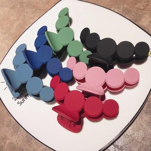 Fashion Hair Clips for Women Claw Clip Simple Solid Color Large Hair Clip Barrette Crab Hair Claw Girls Hairpin Hair Accessories