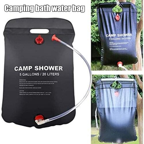 Newly Outdoor Portable Shower Bag Foldable Durable Bathing Bag Suitable for Camping Hiking Traveling